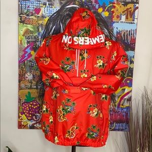 Men’s Members Only half zip Island print Pullover